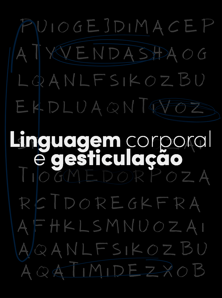 linguagem e gesticulação